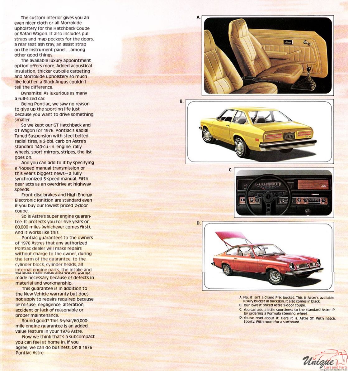 1976 Pontiac Full-Line Brochure Page 27